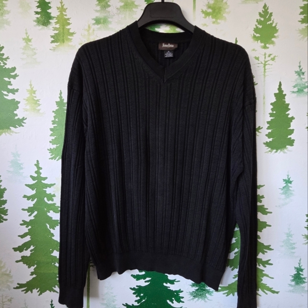 Neiman Marcus Black Sweater